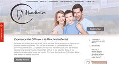 Desktop Screenshot of manchesterdentalfamily.com